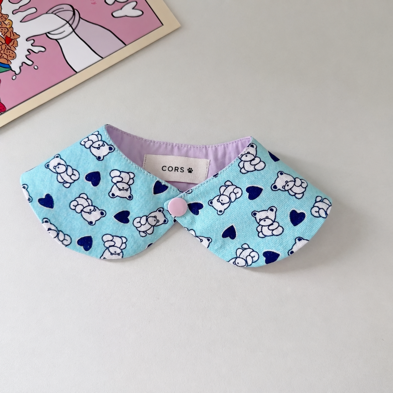 Cute Bear Pet Bib