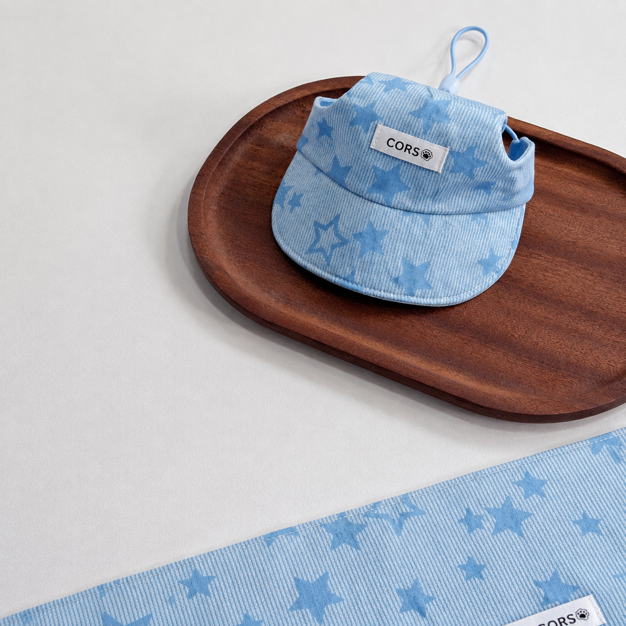 Denim Star Pet Bandana Set