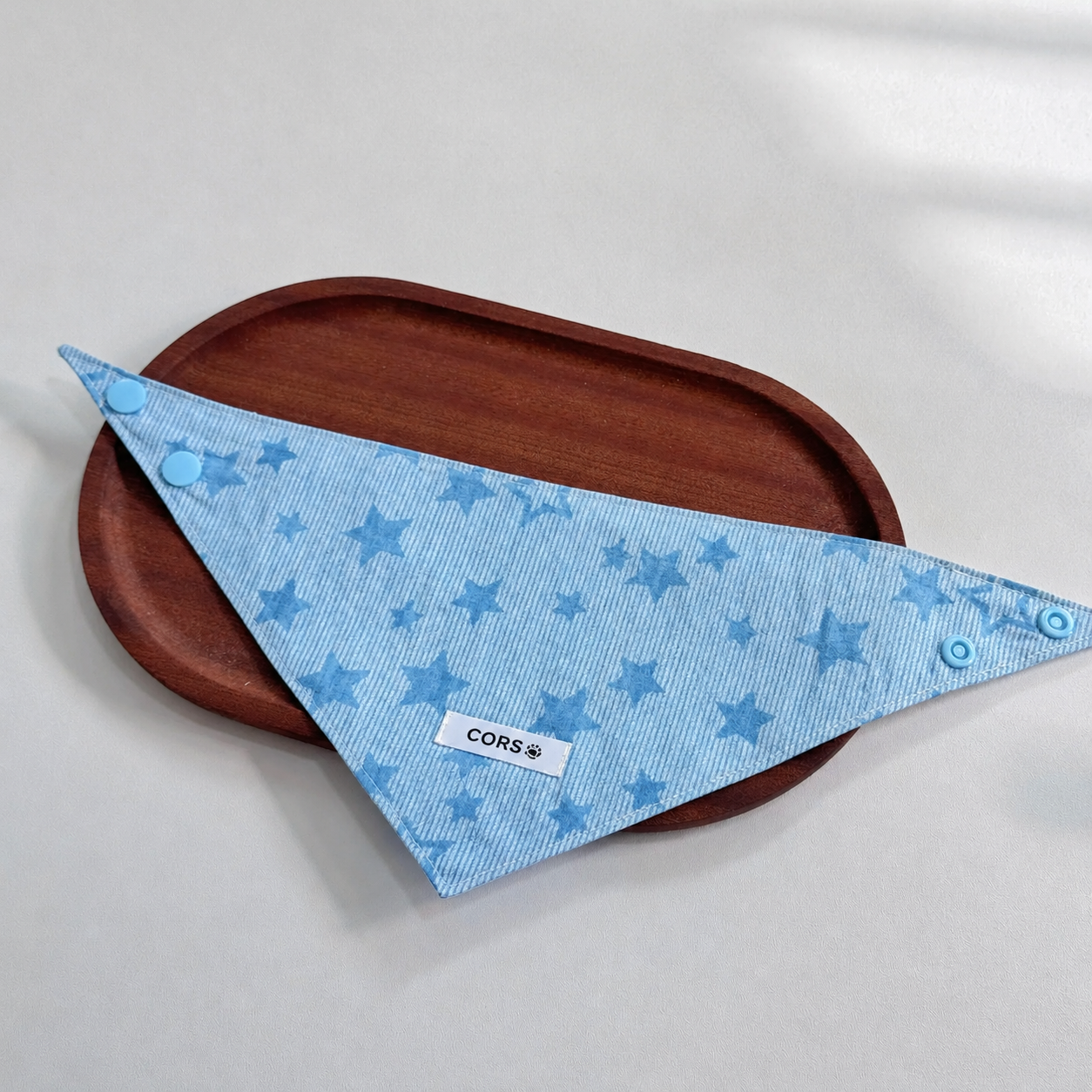 Denim Star Pet Bandana Set
