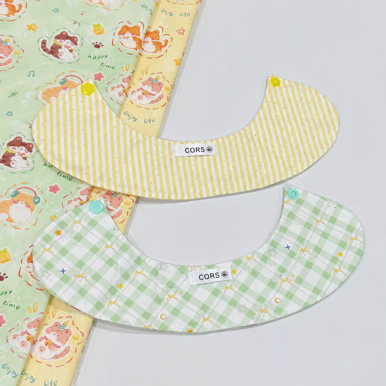 Cute Doll Collar Pet Bib