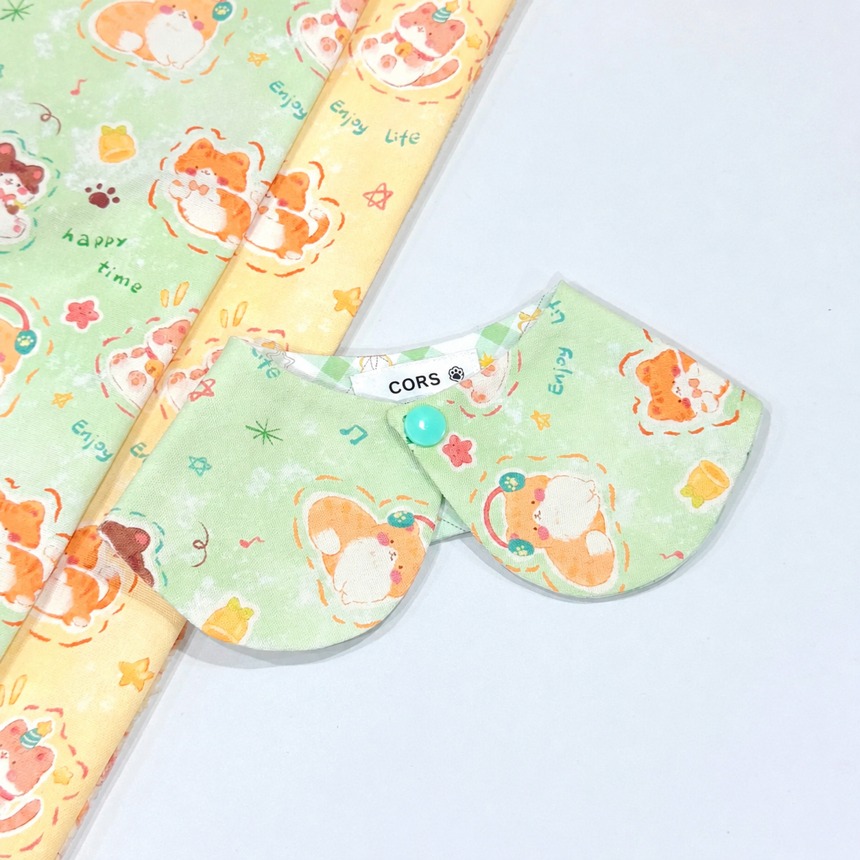 Cute Doll Collar Pet Bib