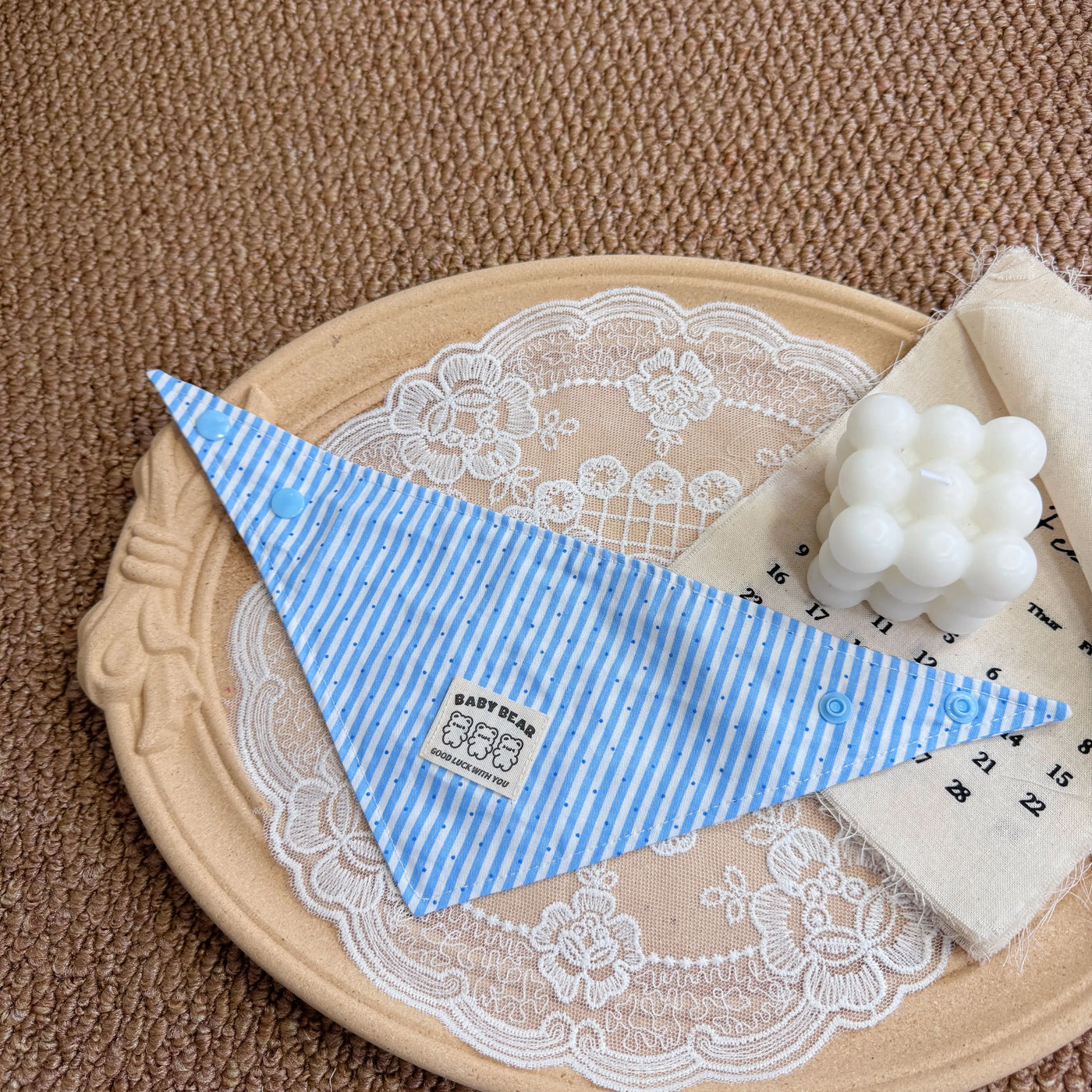 Handmade Pet Triangle Bib