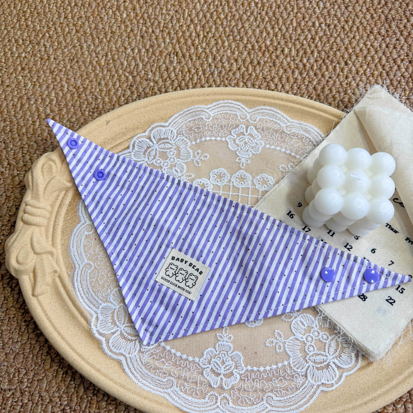Handmade Pet Triangle Bib