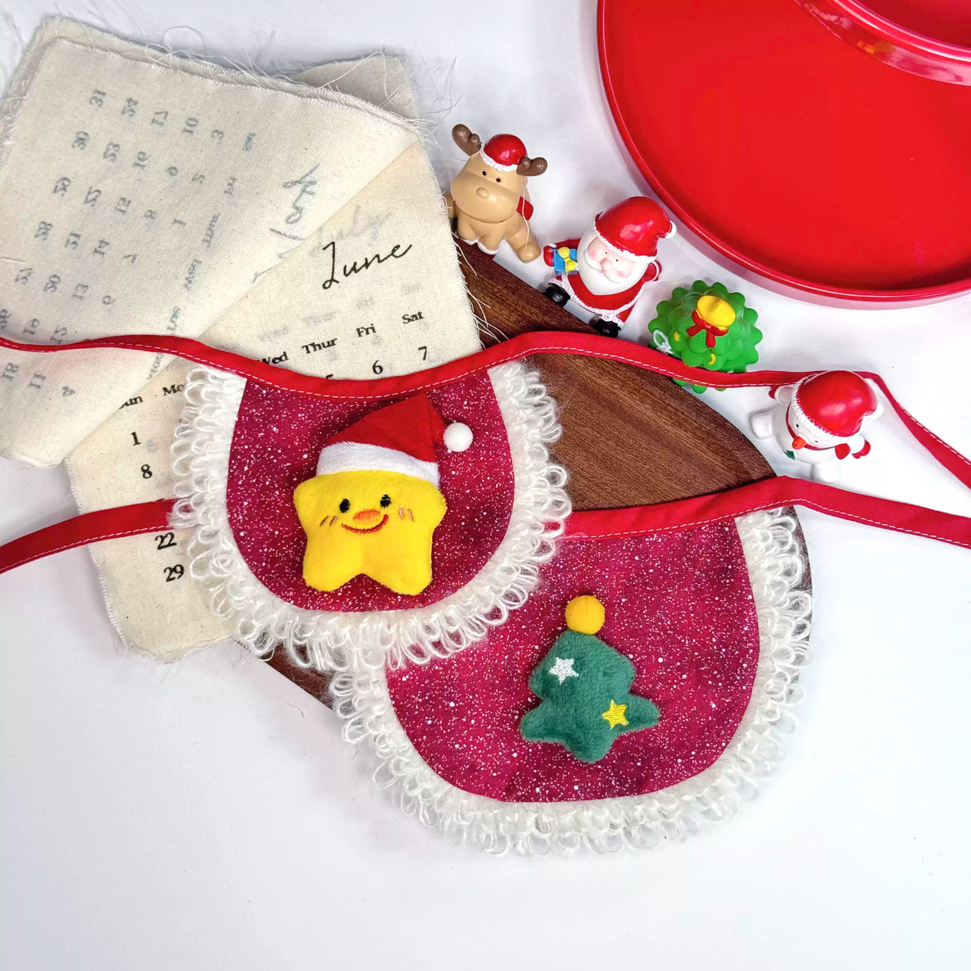 Christmas Pet Bandana Bib