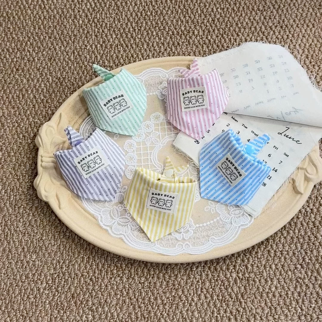 Handmade Pet Triangle Bib