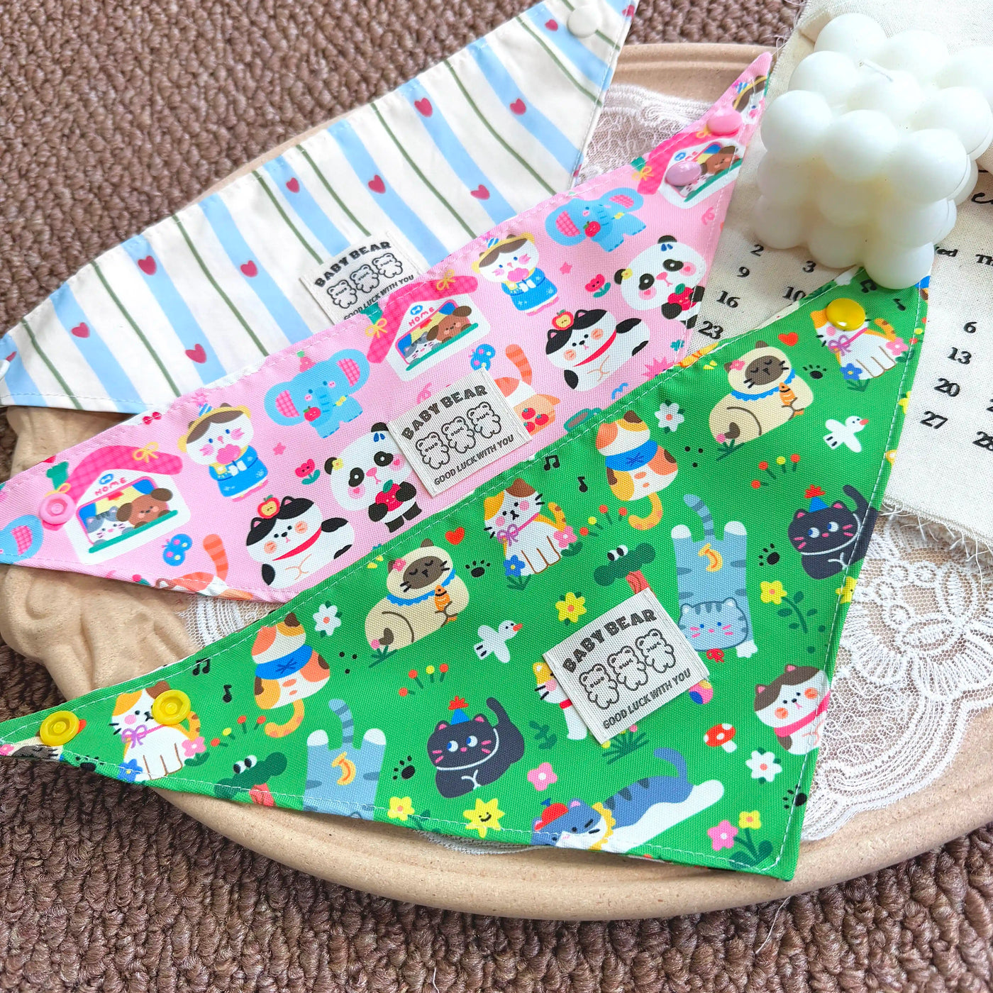 Triangular Pet Bandana Bib