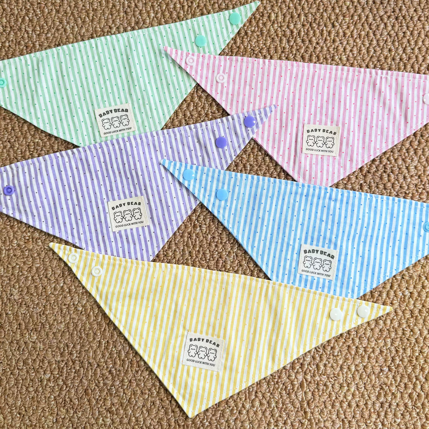 Handmade Pet Triangle Bib