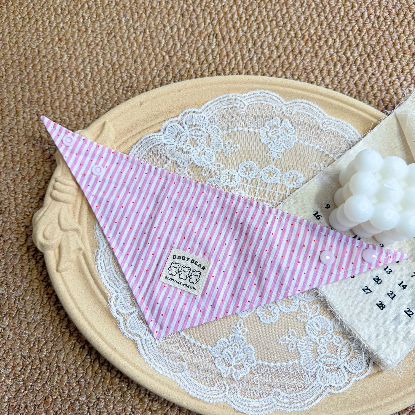 Handmade Pet Triangle Bib