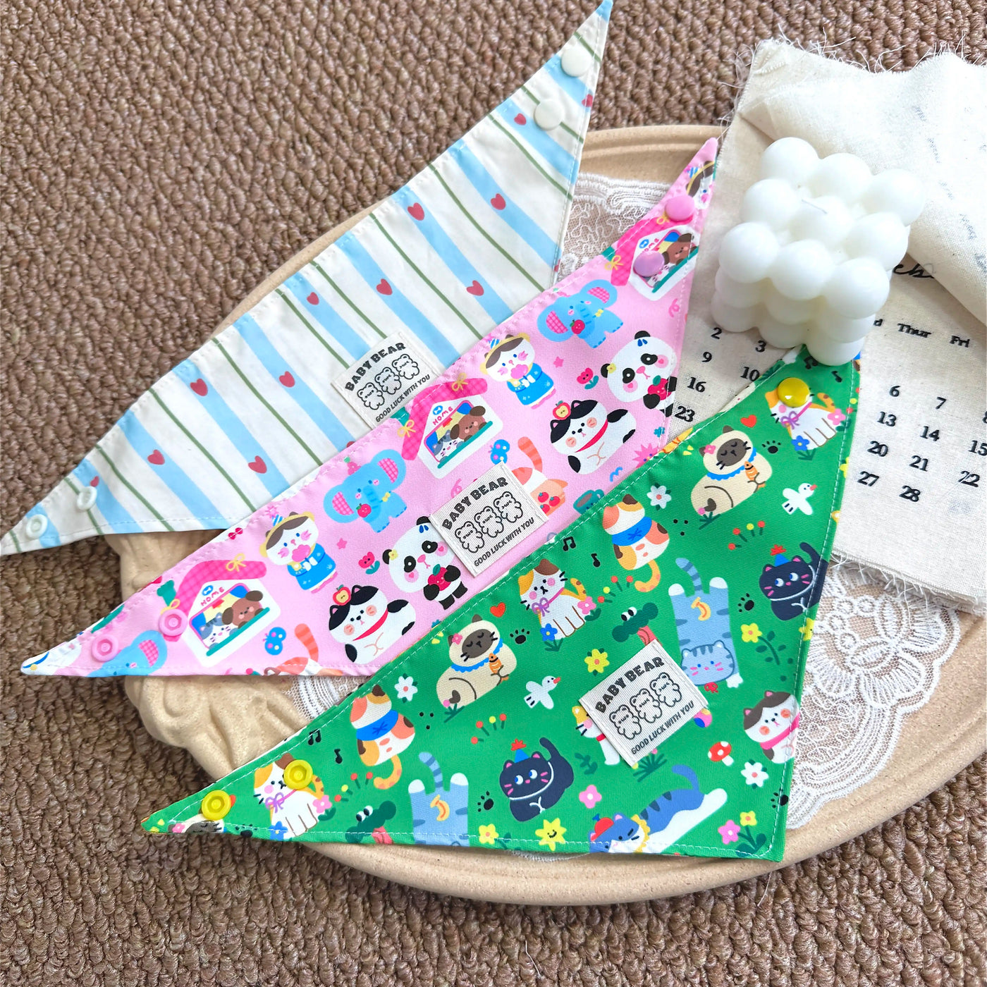 Triangular Pet Bandana Bib