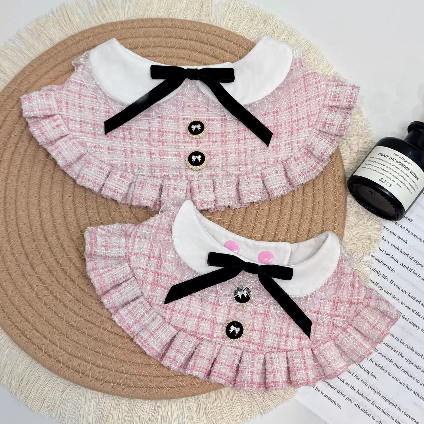 Chanel‑Style Pet Bandana